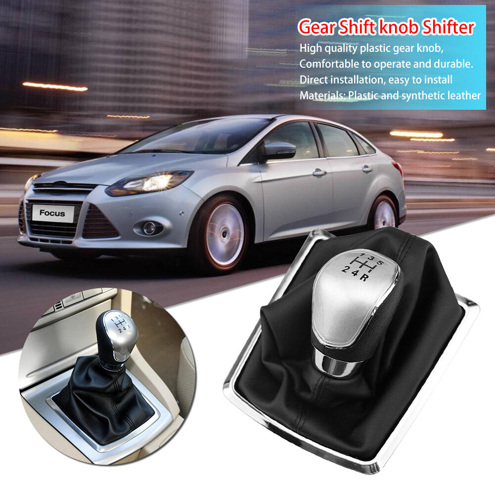 Shift bag shift lever shift button for Ford Focus II III Mondeo 5-speed frame