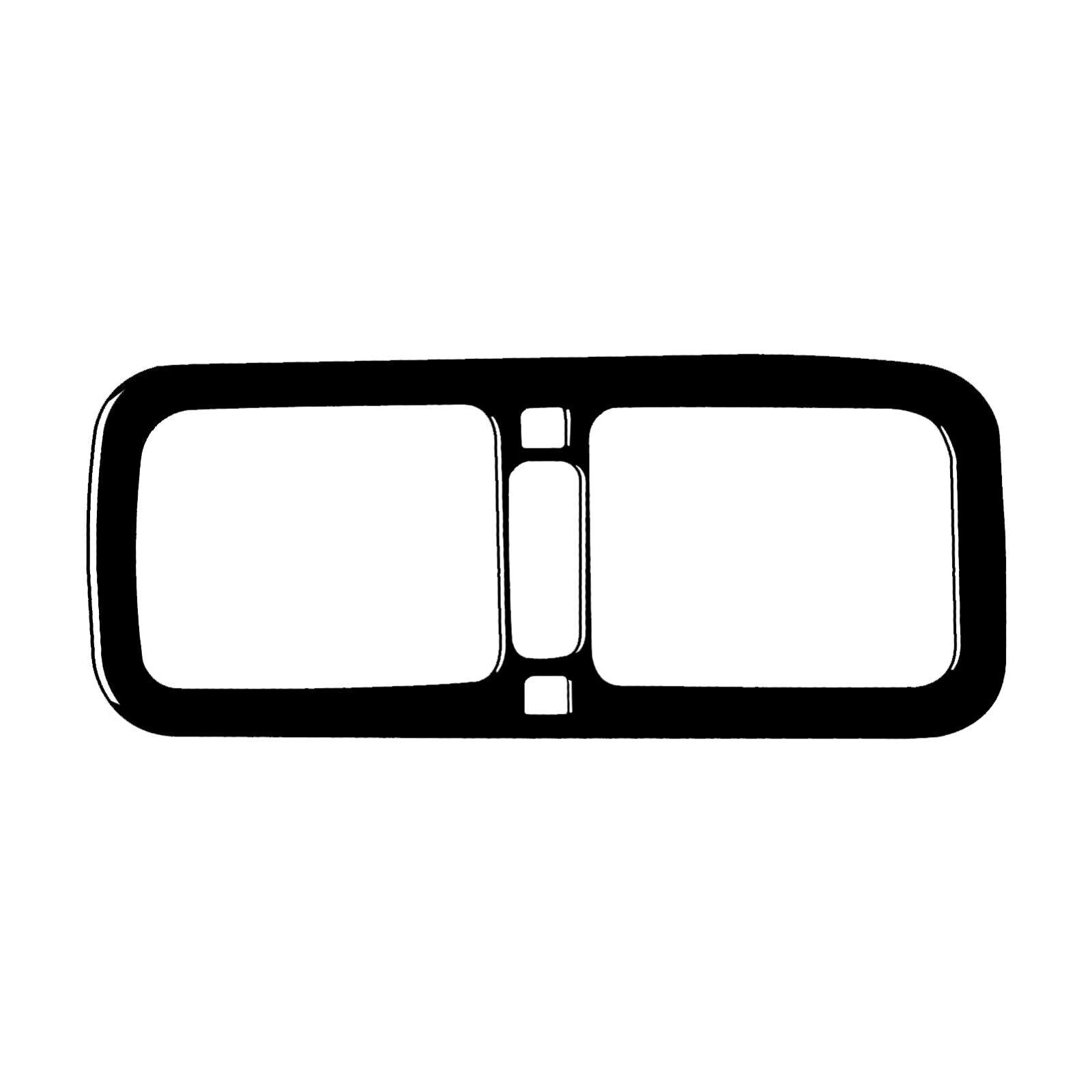 Piano Black Rear Center Air Vent Outlet Cover Trim for Infiniti G37 2010-2013