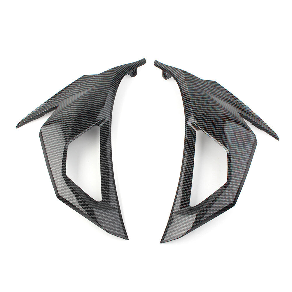 for KAWASAKI 400 EX400 FAIRING COWL TURN SIGNAL PANEL COVER CARBON FIBER
