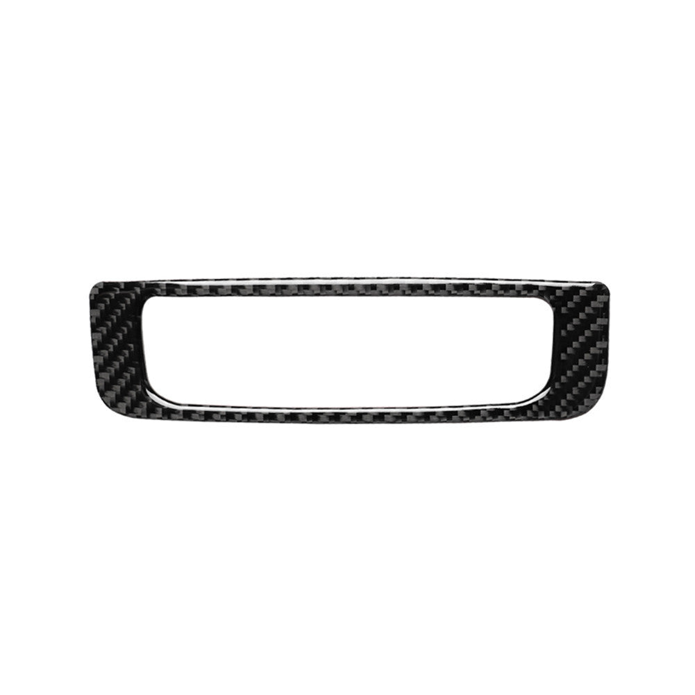 Car Rear AC Panel Trim Cover Interior Carbon Fiber Sticker for Audi Q7 2016-2019
