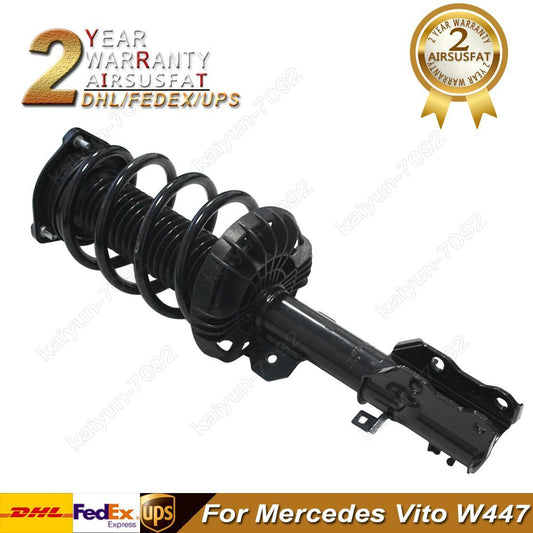 1x for Mercedes Benz W447 Front Left / Right Shock Absorber Assemblys W/o ADS
