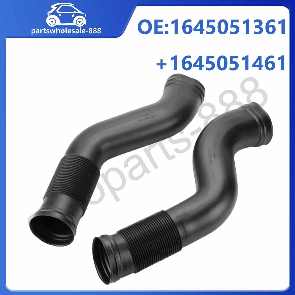 Set of 2 Air Intake Duct Hose Left  Right for Mercedes-Benz W164 ML350 GL450