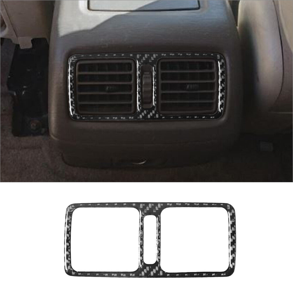 Carbon Fiber Interior Rear Center Air Vent Cover Trim for Lexus RX300 1998-2003