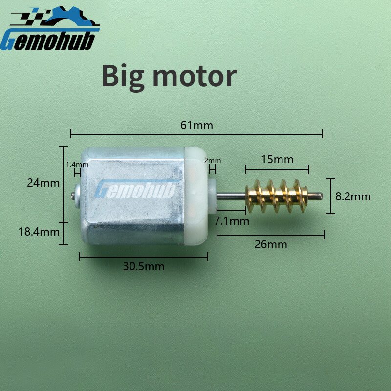 2pc 3J3237 Central Door Lock Motor for 2004-2010 for BMW 6 Series E64 635d 650i M6