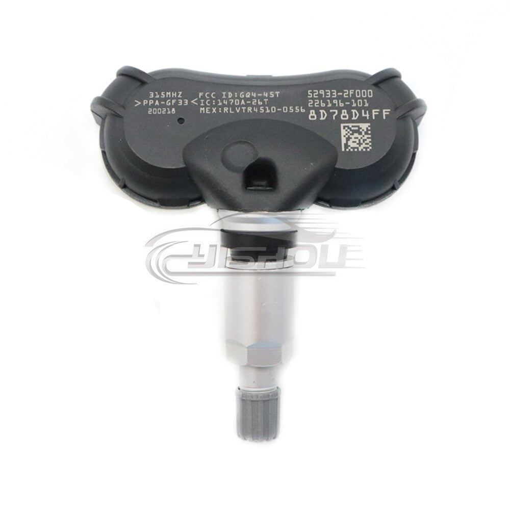 52933-2F000 4PCS 315Mhz TPMS Tire Pressure Sensor Fit for Kia Rio for Hyundai for Tucson