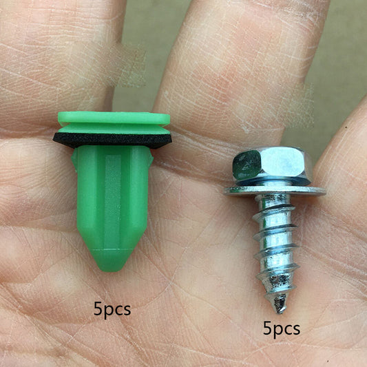 5set Car Door Speaker Cover Grommet Screw Nut Clips for Toyota