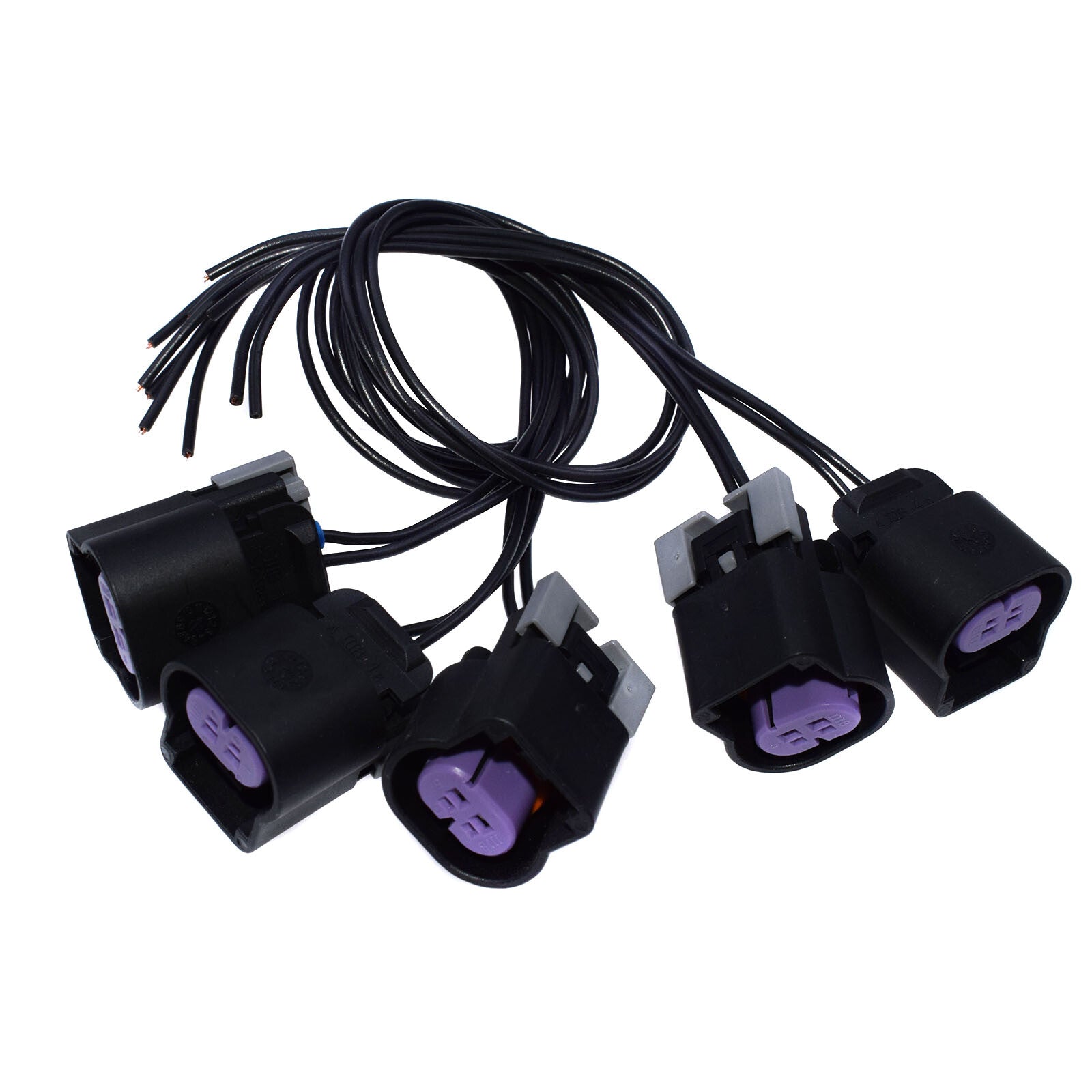 5X Knock Sensor Connector Pigtail Harness 2 Wire 13580877 for Chevrolet Equinox