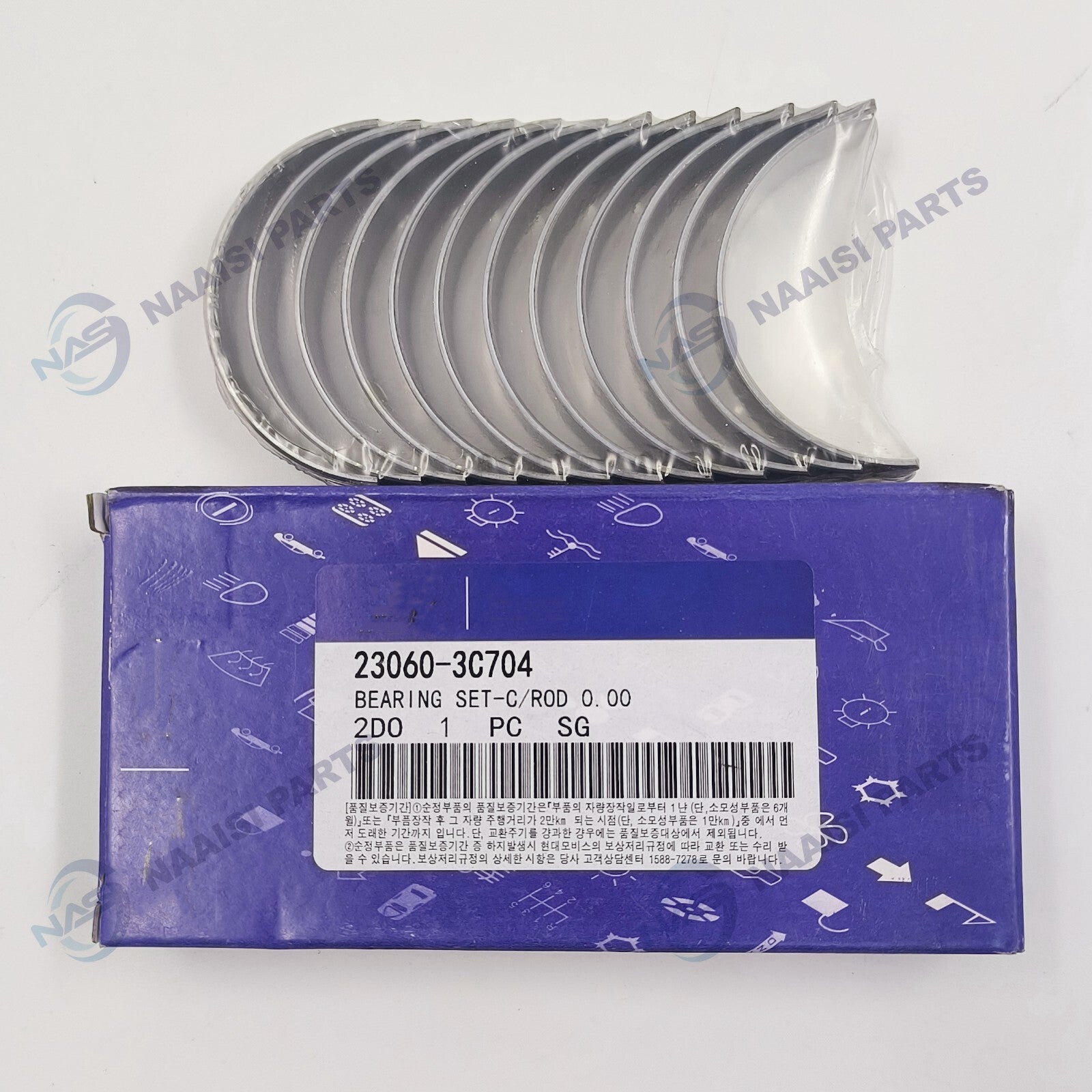 Equipment Manufacturer ( ) 12-Piece Connecting Rod Bearings for 2012-2022 for Hyundai - for Kia 3.3L/3.8L V6 Engines