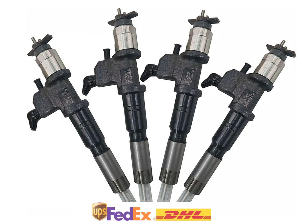 4X Fuel injector 295050-1560 8-98259287-0 for Isuzu Engine 6WF1 6WG1 6WG1-TC