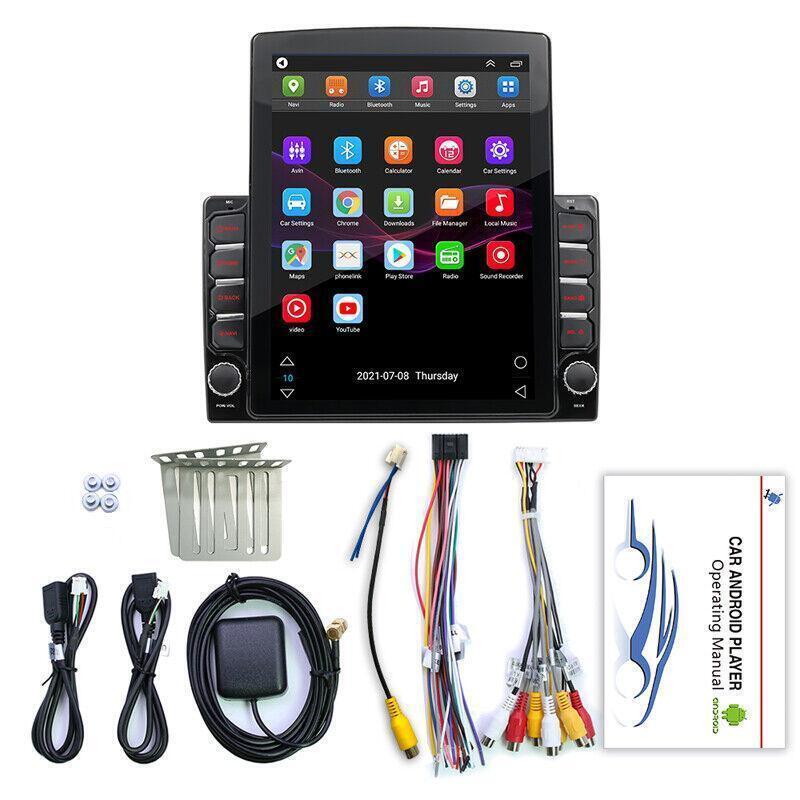 Radio w/ Bluetooth Player Wifi Kit 9.7 GPS Navi For Car Double 2 Din HD Stereo