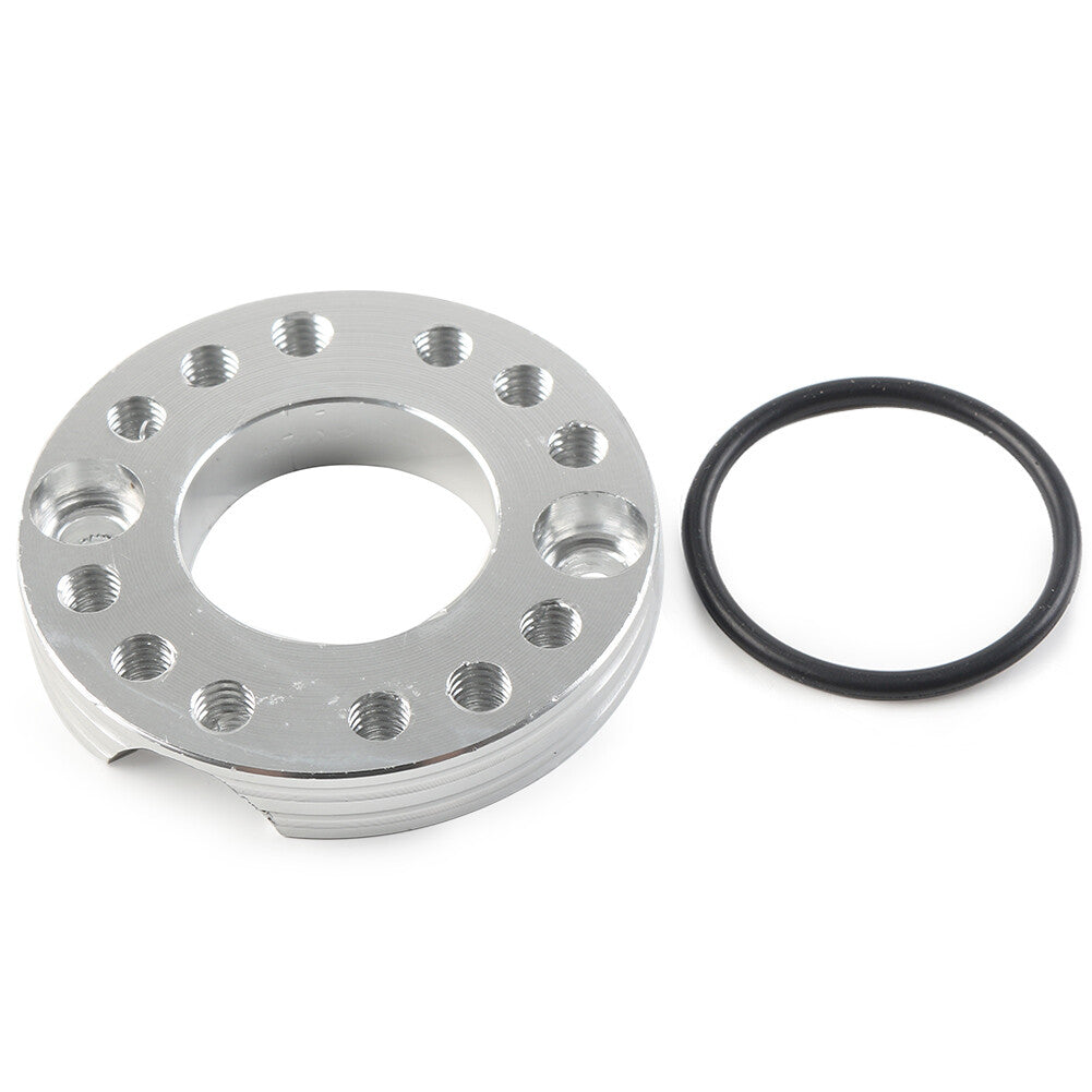 28mm Vergaser Ansaugstutzen Spinner Platte Adadpter f¨¹r Pit Dirt Bike Silber
