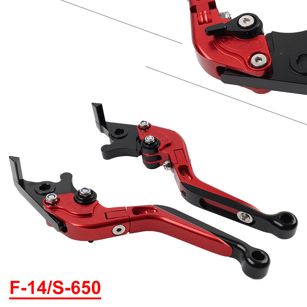 for Suzuki GSXR750 600/750 KATANA V-STROM Folding Extendable Brake Clutch Levers