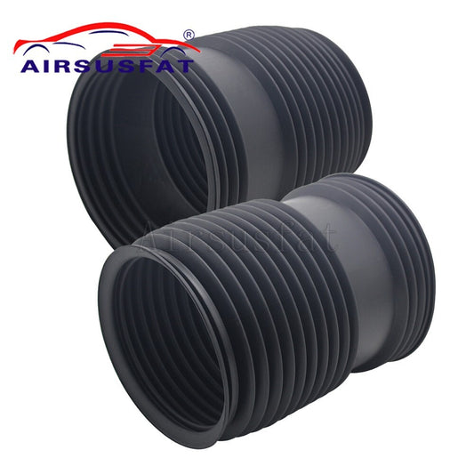 Two rear air suspension rubber boot dust covers suitable for Mercedes W213 W205 E GLC W253