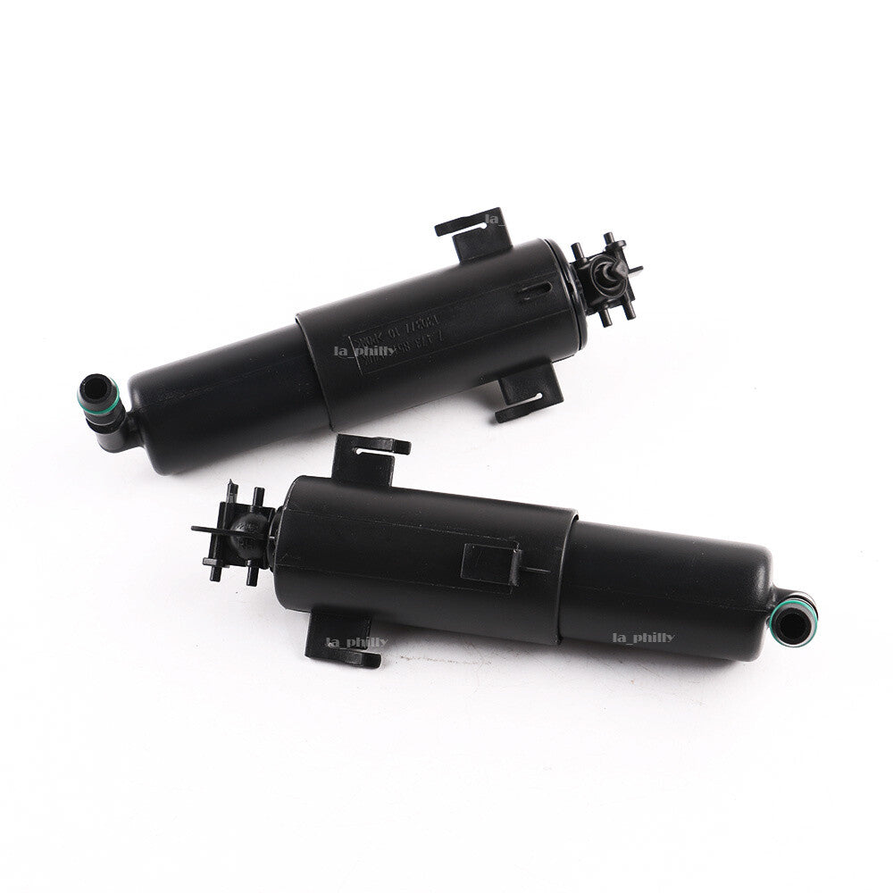 Pair L R Headlight Washer Nozzle Sprayer Cylinder Pump Right for BMW E70 for X5