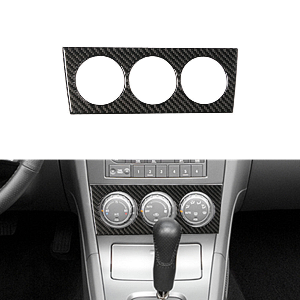 Carbon Fiber Air Conditioner Switch Button Trim Cover for Subaru Forester Type A