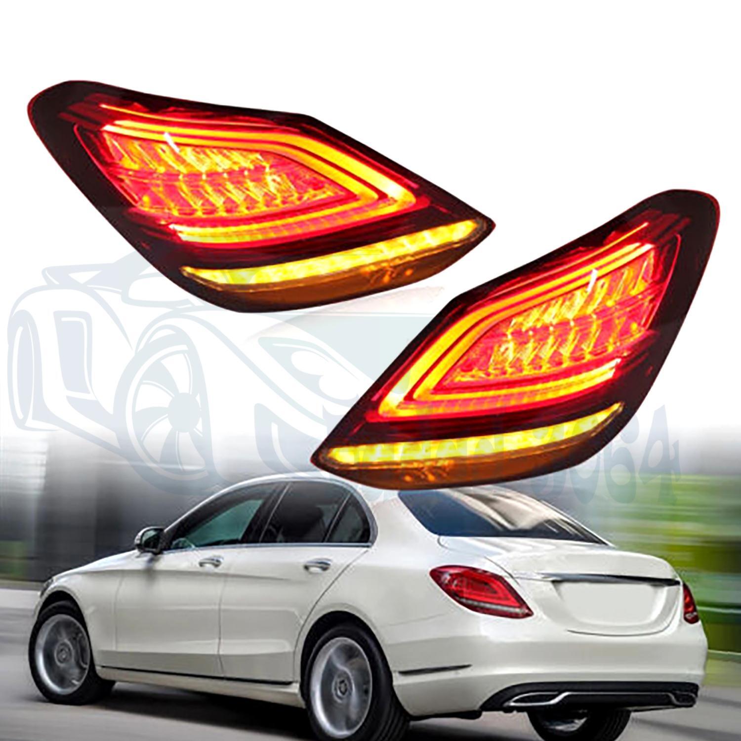 Tail Light Assembly for Mercedes-Benz C300 W205 Driver Passenger Side 14-21