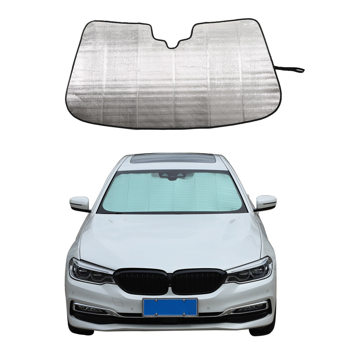 American flag windshield sun visor UV shield for Corvette C7 14-19
