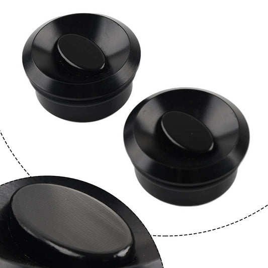 CNC Swing Arm Pivot Caps Frame Cap Plugs Black for Honda CB 150 250 300 R