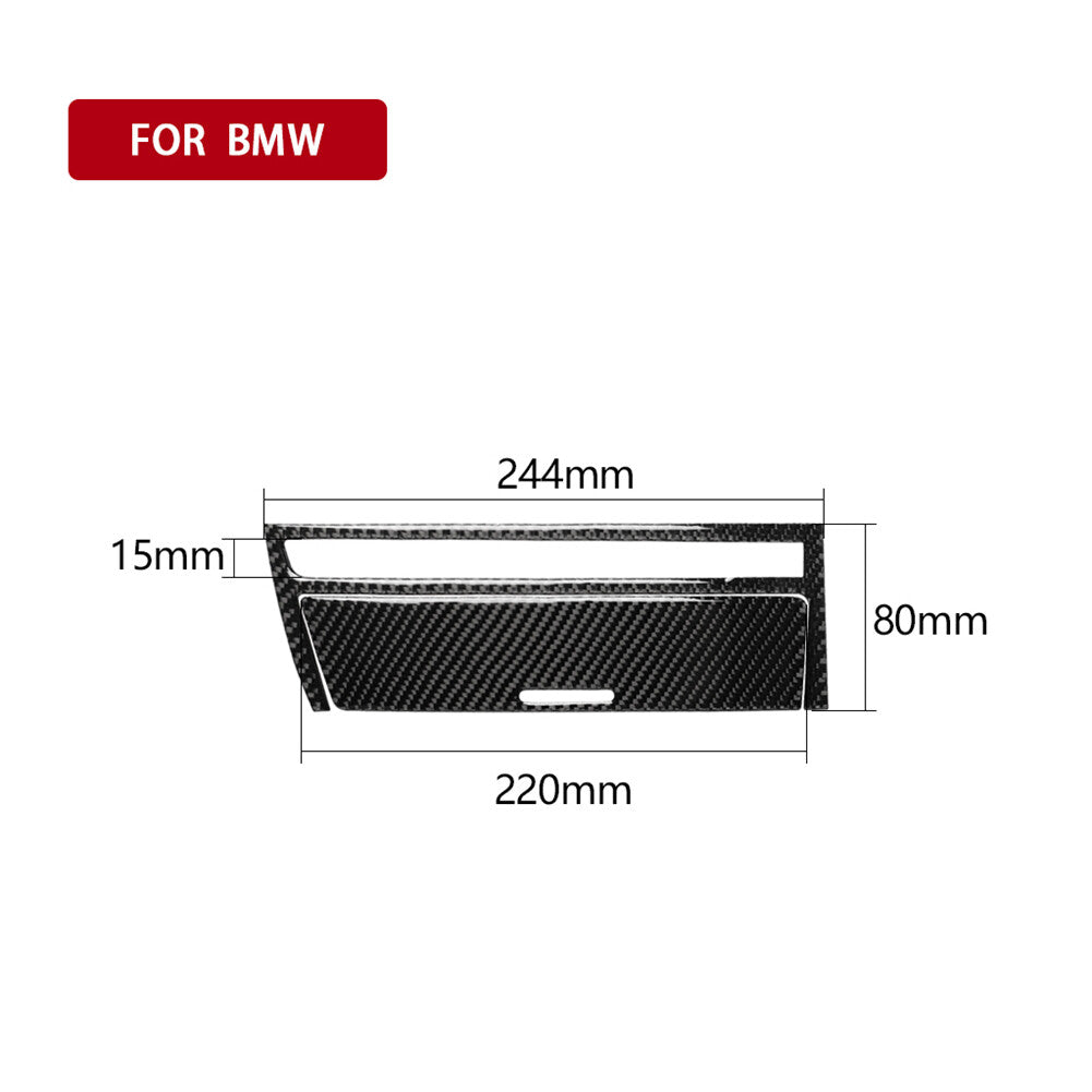 Carbon Fiber Interior Panel Cover Trim for BMW 3 Series E46 1998-05