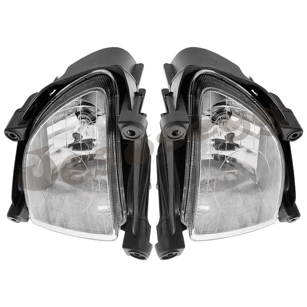 Pair Fog Light Right+Left Side Clear Lens for Kia Sportage 2006 2007 2008