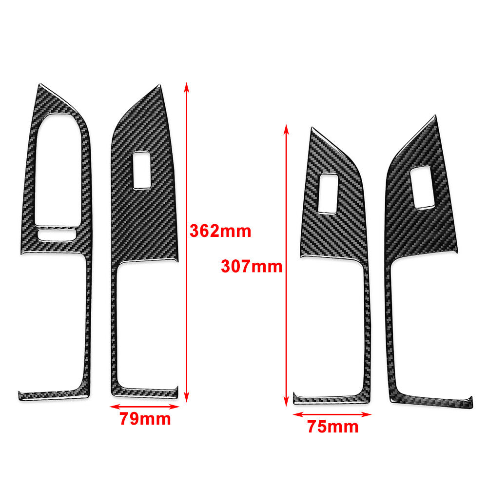 LHD Car Door Window Lift Switch Panel Cover Trim for Volkswagen for Golf 8 MK8 21-23