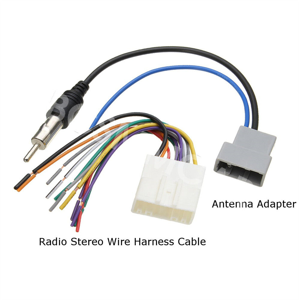 Fit for Subaru for Forester 2009-2014 Radio Stereo 20Pin Wire Harness Cable