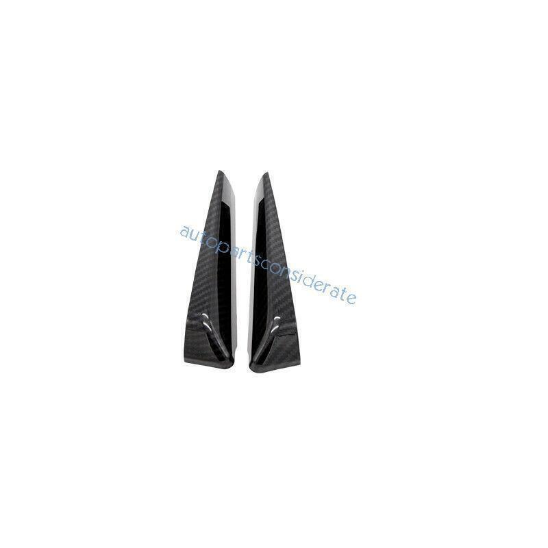 2P for Toyota CHR C-HR 2018-22 Carbon Fiber A Pillar Front Triangle Cover Trims