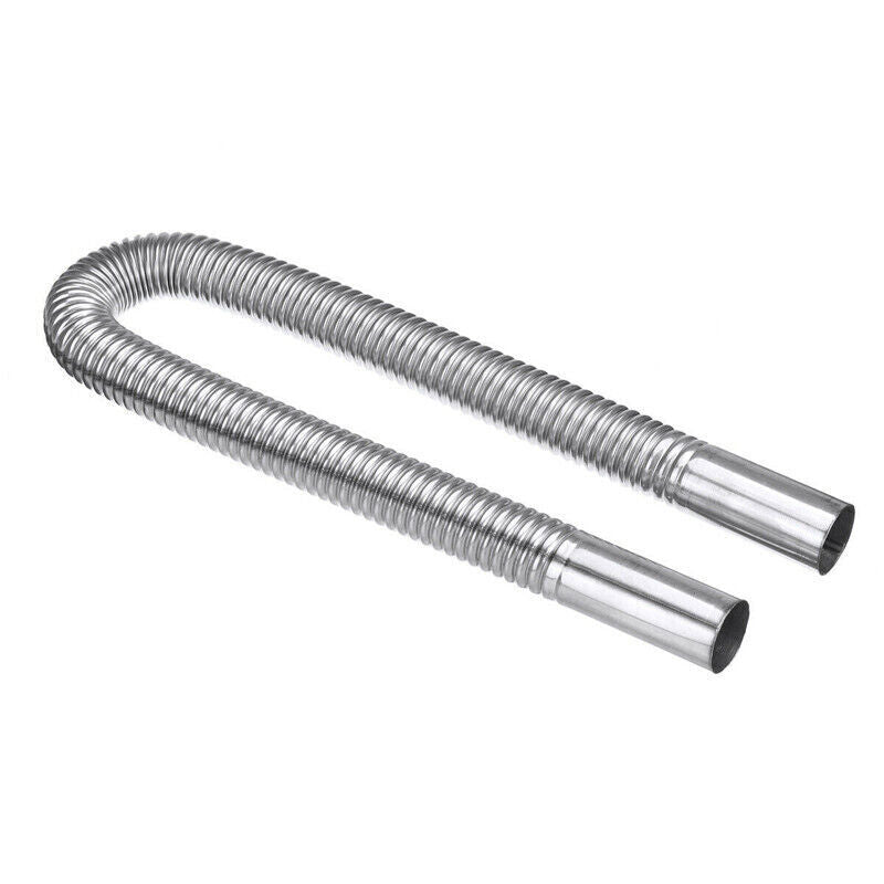 60cm Stainless Steel 60cm Car Exhaust Pipe Hose Tube For Parking Diesel Heater