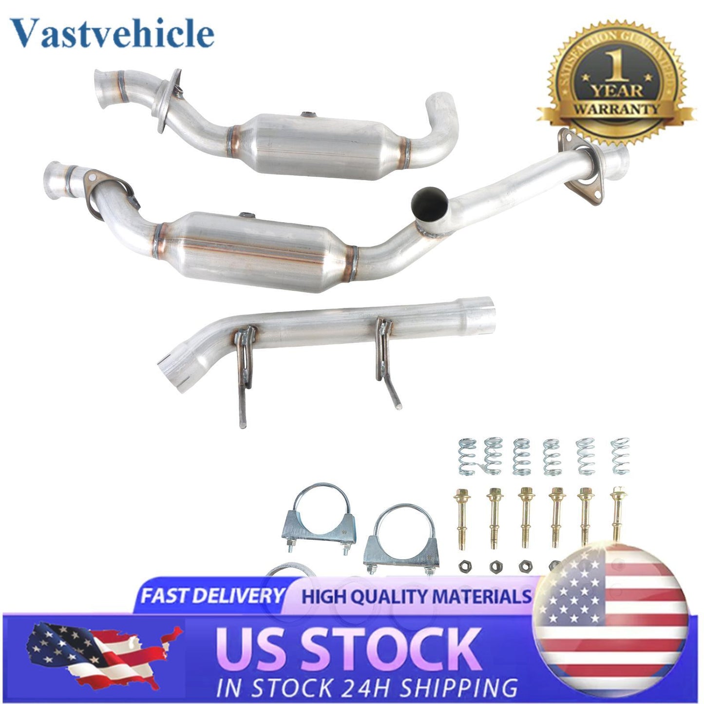 Catalytic Converter EPA Approved Front RH LH Side for Ford F-150 2011-2014 3.5L