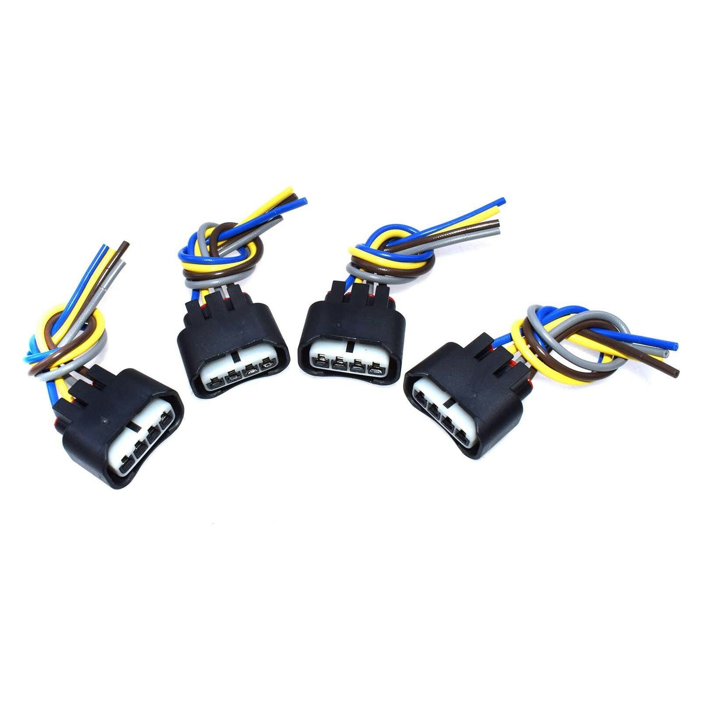 4-piece ignition coil female connector plug harness for Toyota for Lexus 2AZFE 1ZFE (Brand New)
