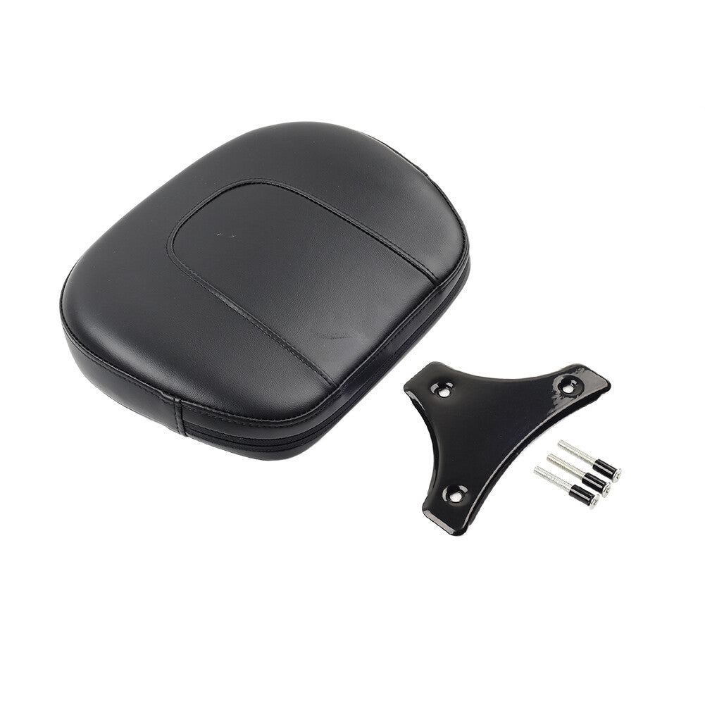 Passenger Sissy Bar Backrest Pad Bracket fits for Harley Touring Electra Street