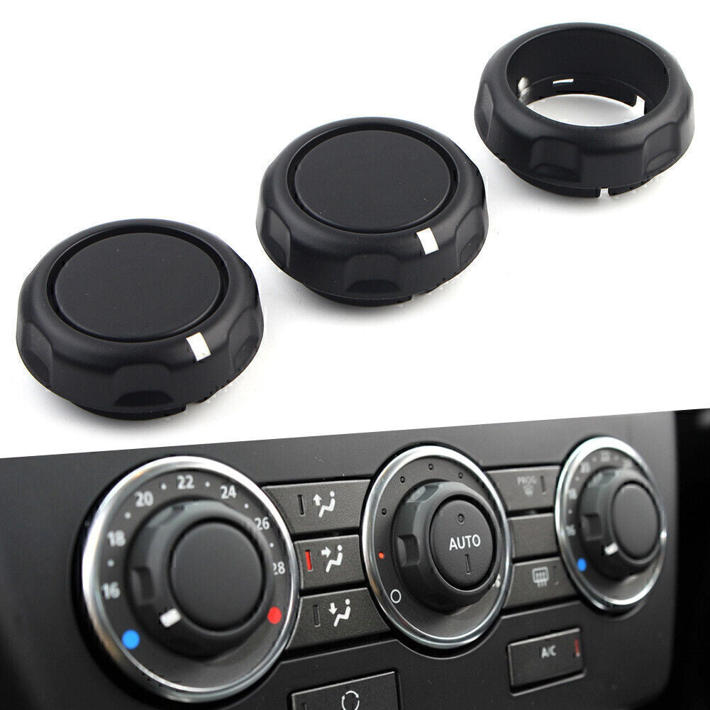 For 2007-2015 08 for Land Rover Freelander 2 3x Air Condition Control Volume Knobs