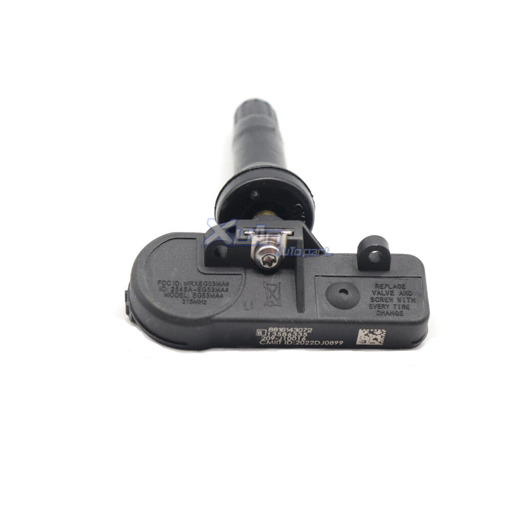 Suitable for universal TPMS tire pressure monitoring sensors 315MHz, for Chevrolet for GMC , for Buick 4-piece kit, USA.