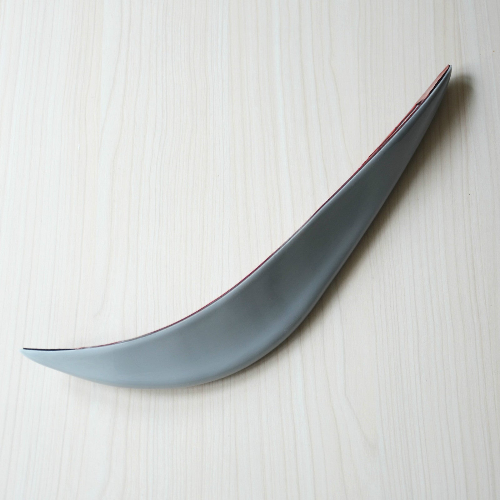 Grey Car Bumper Anti-rub 3D Cover Stickers Protector Guard Streamline
