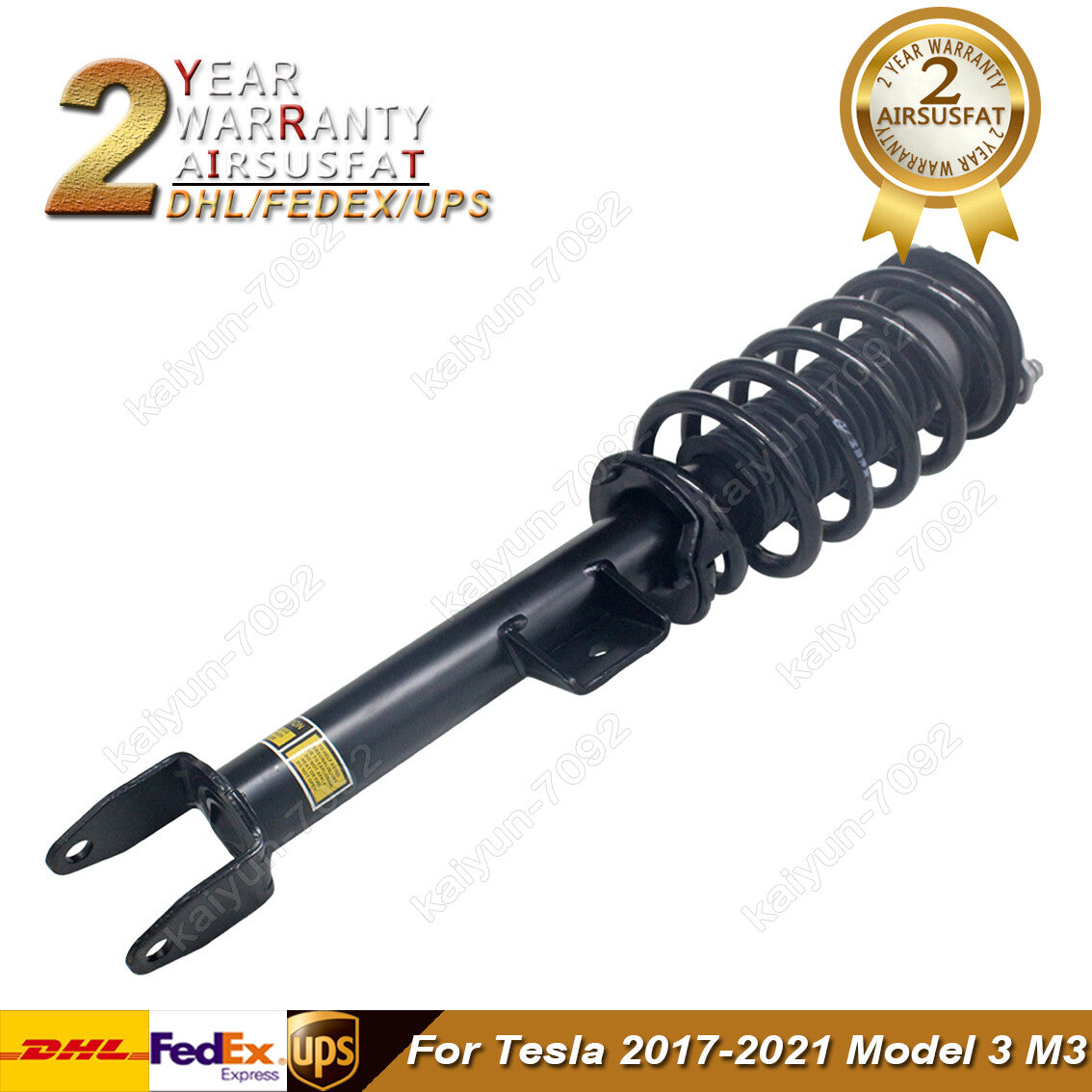 for Tesla 2017-2021 Model 3 M3 Front Right Shock Assembly RWD 2WD 1044369-01-F