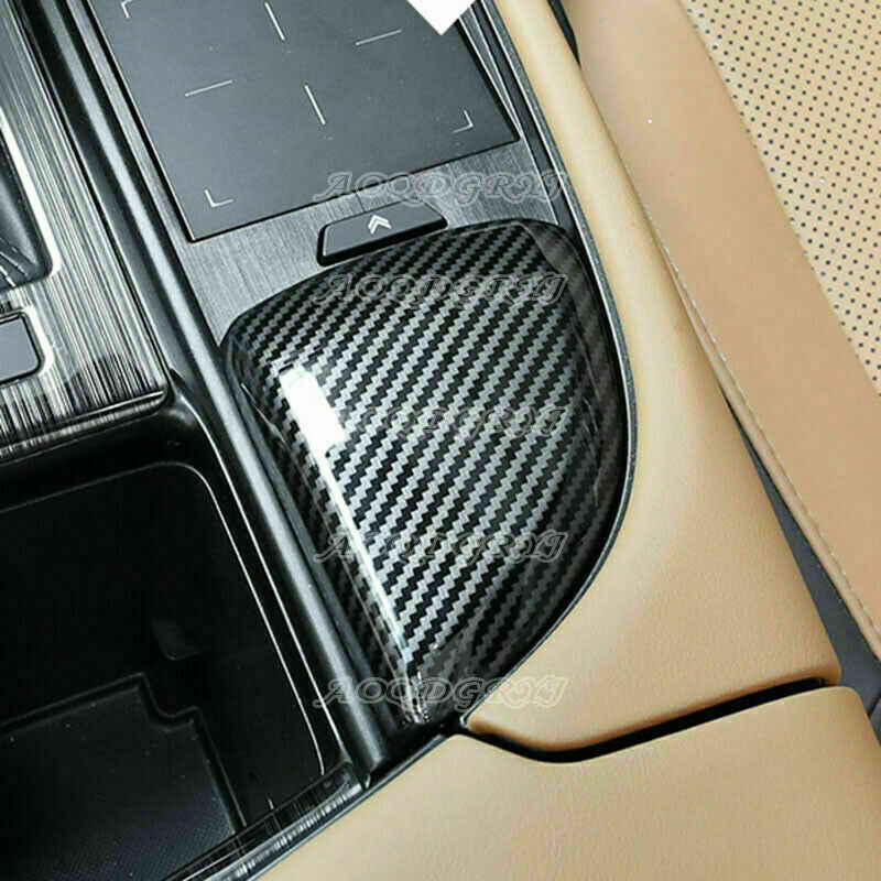 for Lexus ES350 300h 2019-22 Carbon Fiber Gear Shift Box Panel Frame Cover Trim