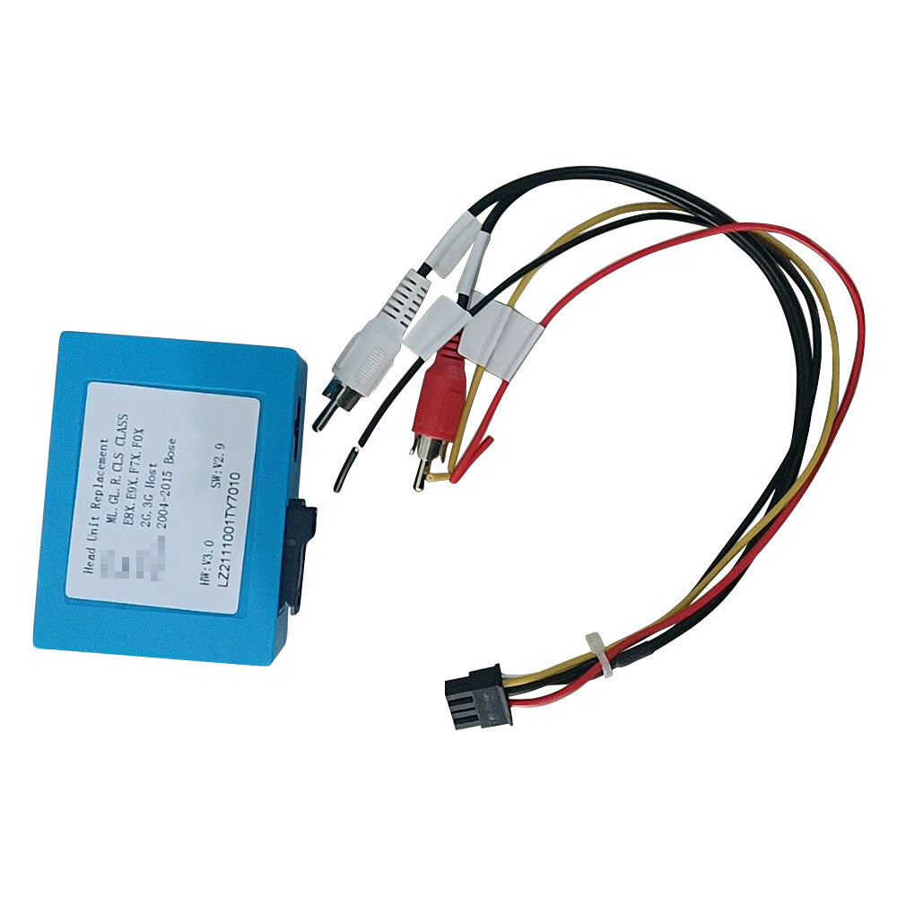 Optical Fiber Decoder Navigation Stereo Head Unit for Mercedes-Benz 2005-11 W164