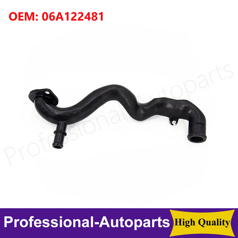 Radiator coolant hose 06A122481 is suitable for Volkswagen for Bora , for Golf , for Audi A3, S3, and for Skoda .