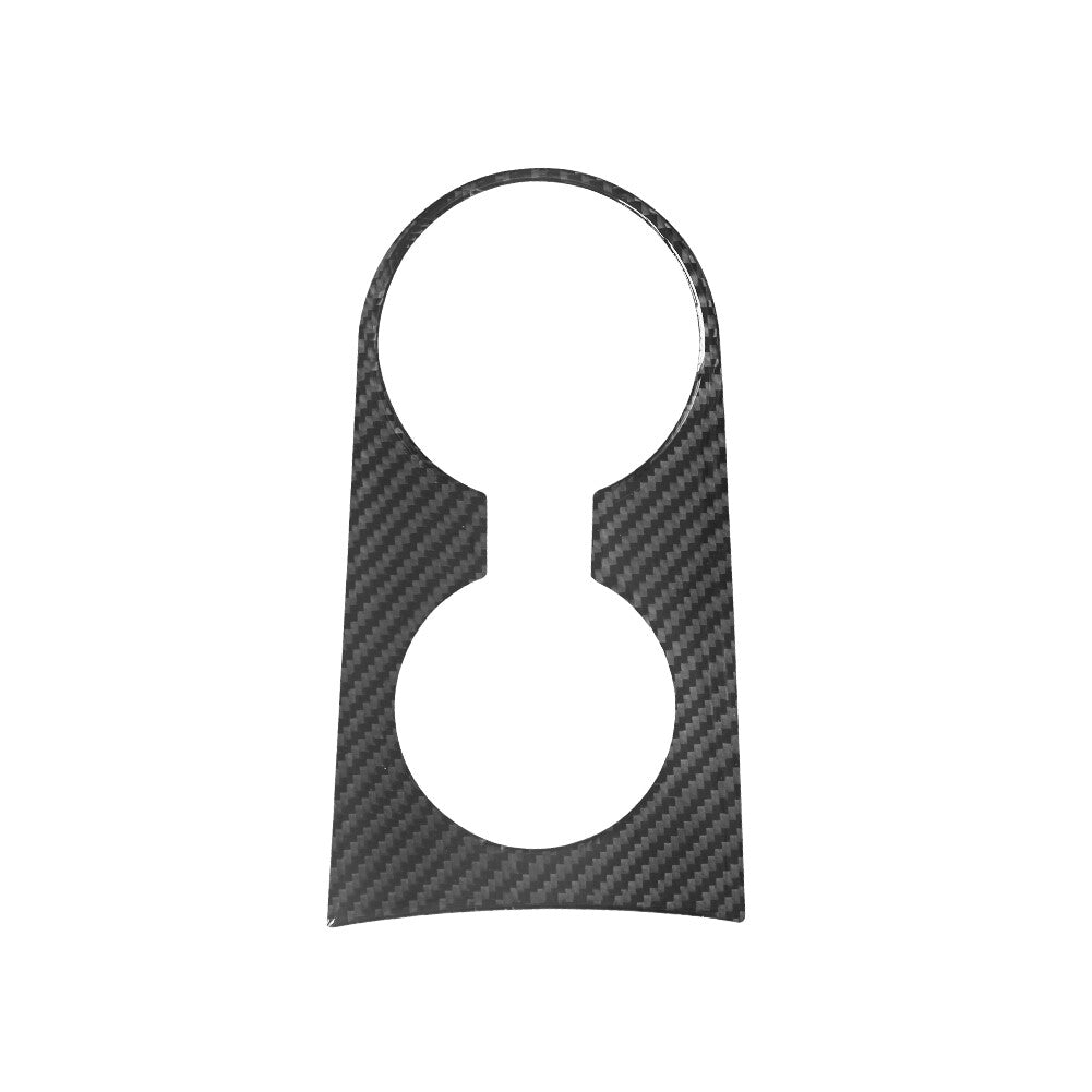 Carbon fiber cup holder decoration for the modern for Veloster JS 2019-2022