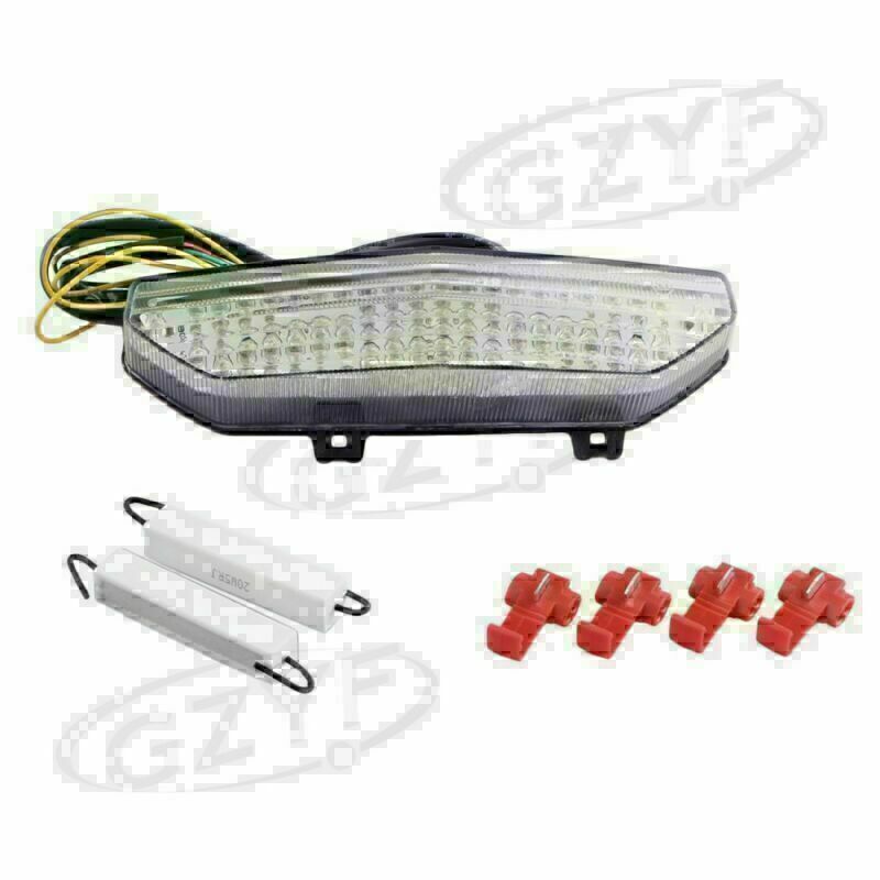 Clear LED Tail Light Turn Signal Lamp for KAWASAKI GTR 1400 07 08 2009 2010-14