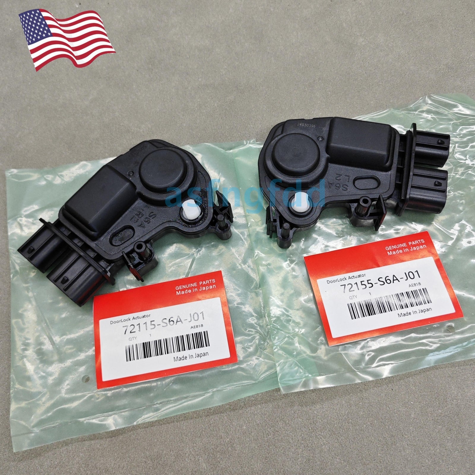 Left and right power door latch actuators are suitable for Honda for Civic , CRV, and for Acura RSX.
