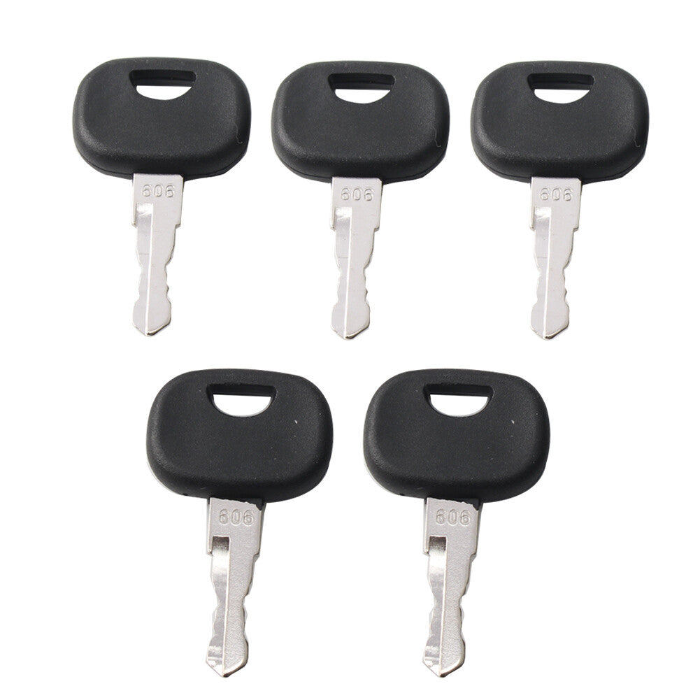 Ignition Starter Key 14606 606 For  Heavy Equipment 5PCS