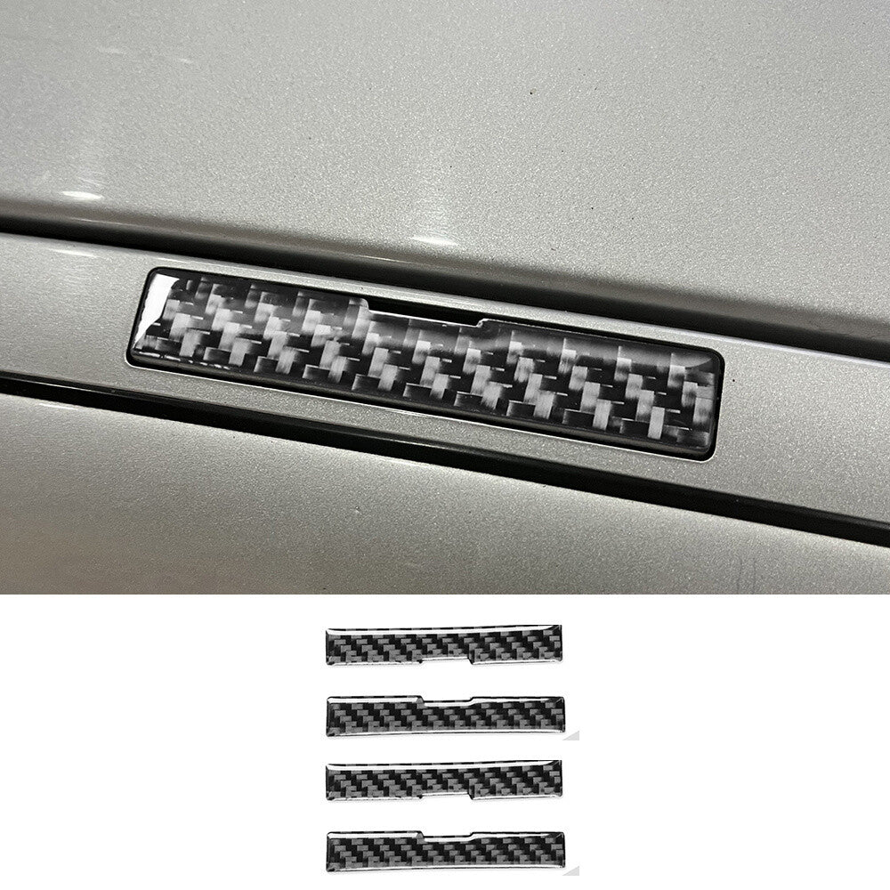 Carbon Fiber Car Roof Decoration Cover Trim Fit for Benz CLS Class C219 2004-09