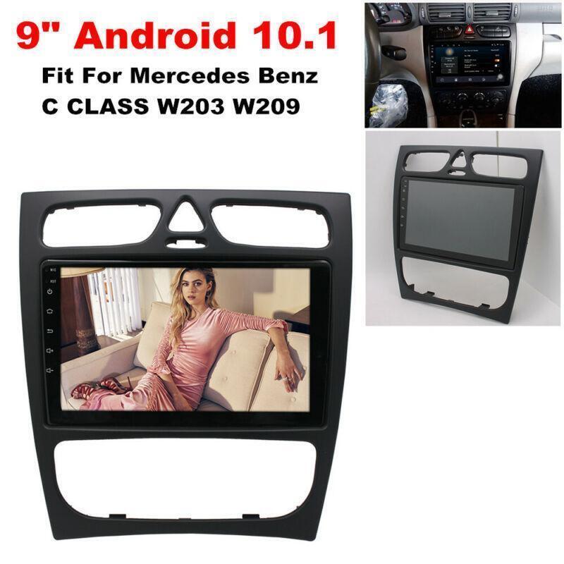 9 Android10.1 Car Stereo Navigation GPS fit for Mercedes-Benz C CLASS W203 W209