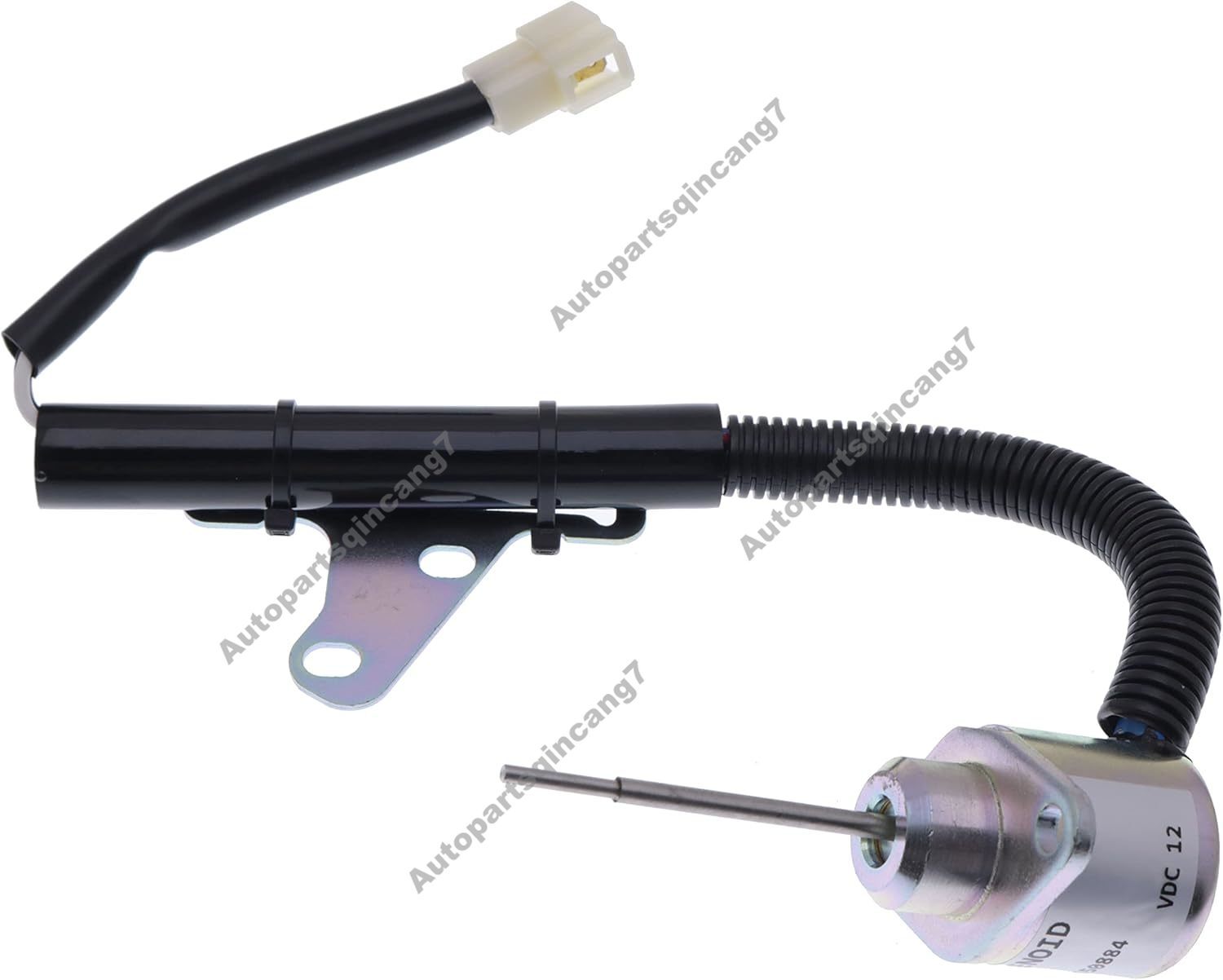 12V Shutoff Solenoid Valve 1G820-60022 1G820-60012 for Kubota D722 D782 D902