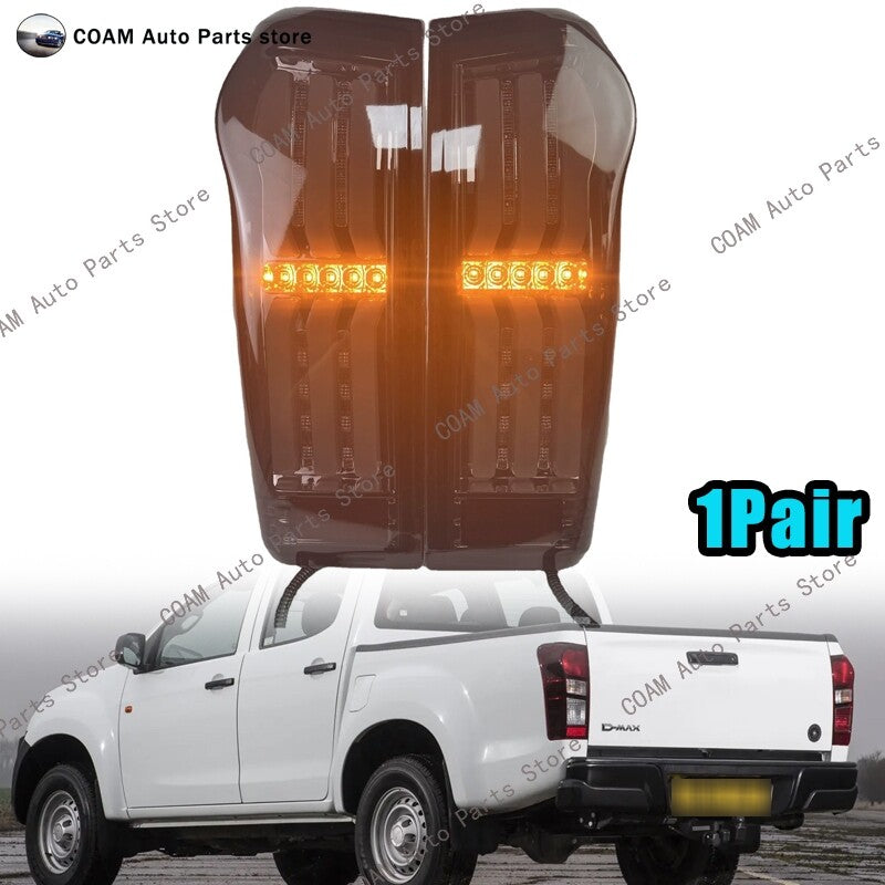 LHRH Dynamic Turn Signal Brake LED Taillights for Isuzu D-Max (2012-2019)