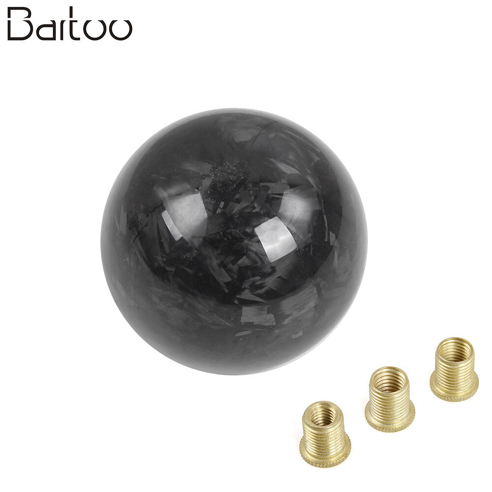 2.05 Universal Real Racing Carbon Fiber Ball Manual MT Gear Shift Shifter Knob