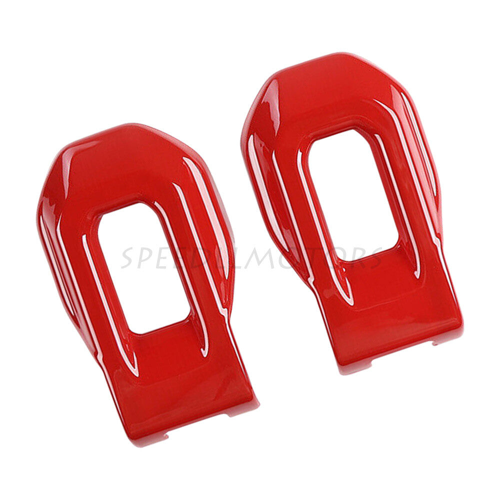 For 2020-21 for Jeep Gladiator JT Front Engine Hood Lock Latch Buckle Cover Trim Red