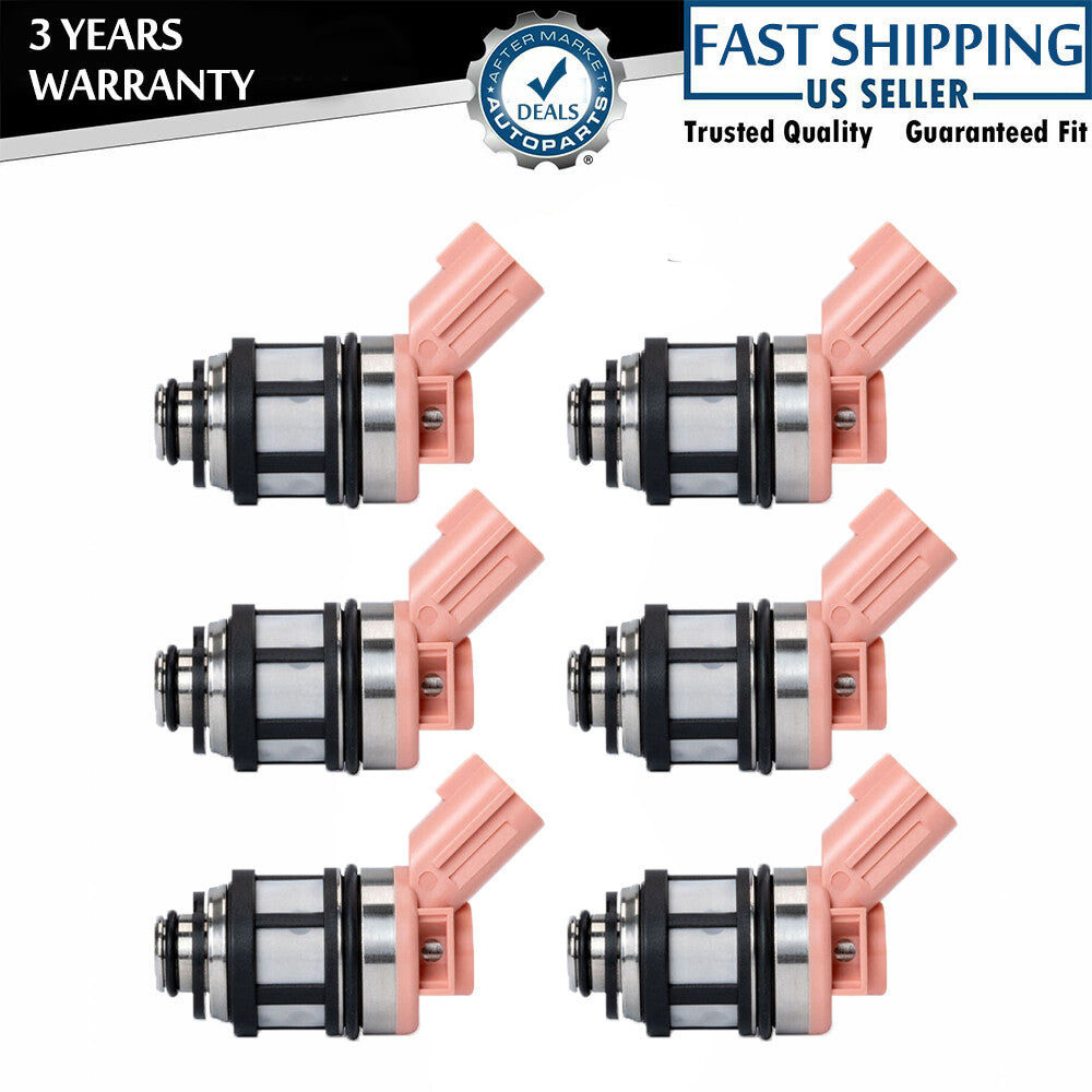 NEW 6PCS Fuel Injectors for Nissan Frontier Pathfinder Xterra 3.3L US 1996-2004