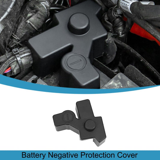 Black Engine Battery Negative Protection Cover Cap for Ford Bronco 2021-2024